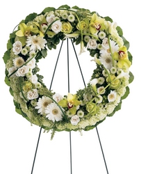 Wreath of Remembrance from Clermont Florist & Wine Shop, flower shop in Clermont